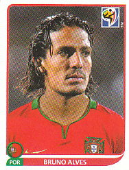 Bruno Alves Portugal samolepka Panini World Cup 2010 #547